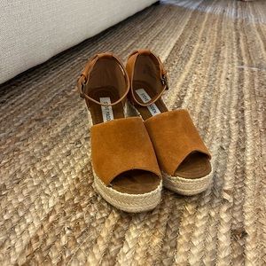Steve Madden Camel Espadrilles